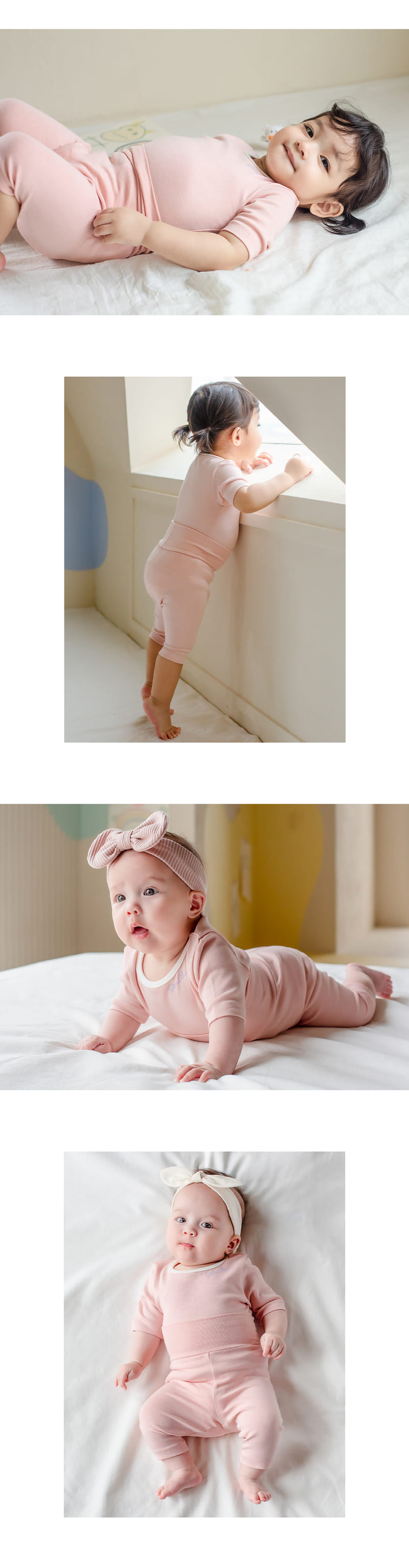 Kids Clara - Korean Baby Fashion - #onlinebabyboutique - Smile Compy Belly Baby Easy Wear - 3