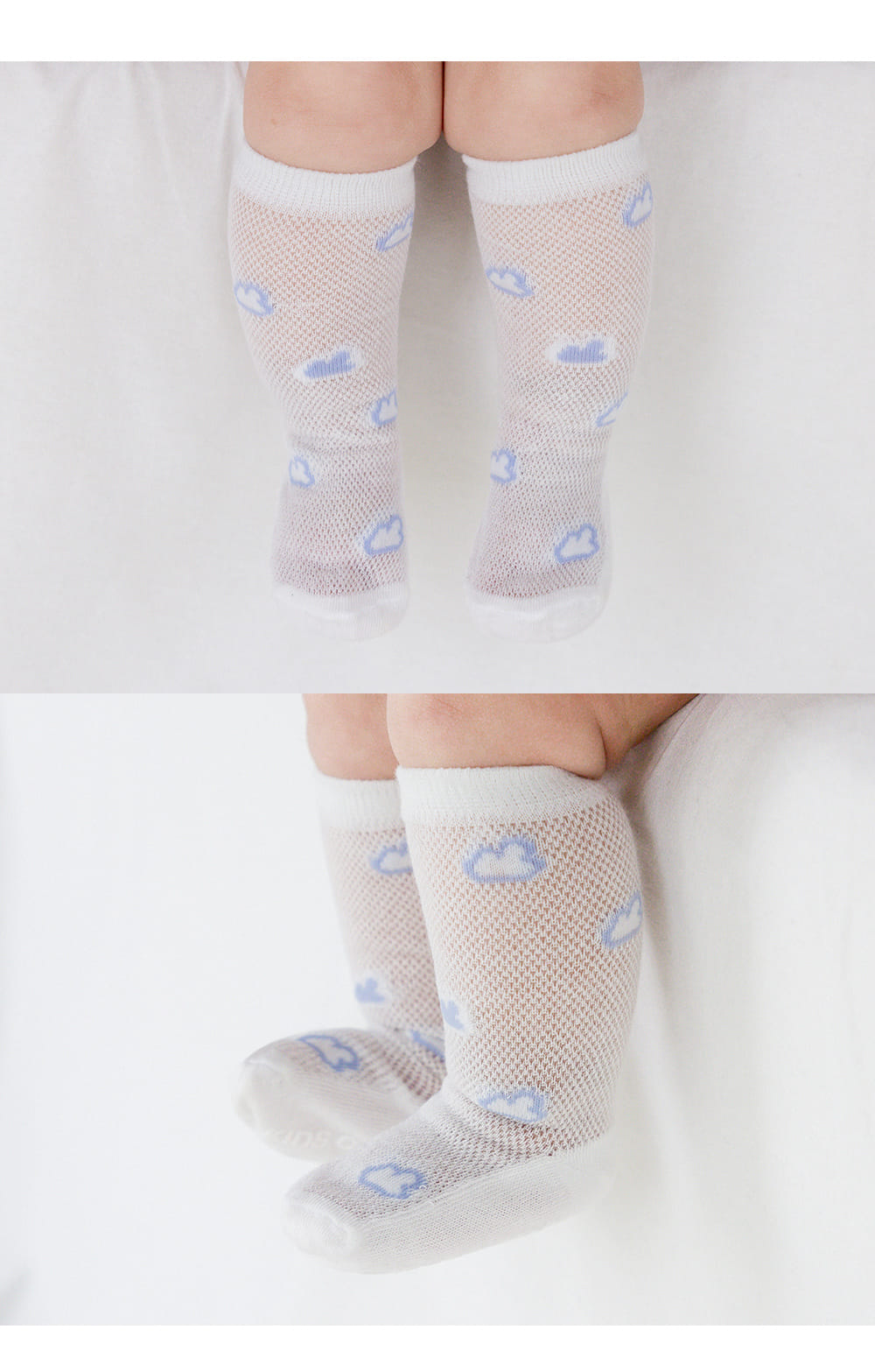 Kids Clara - Korean Baby Fashion - #babywear - Clu Ice Baby Knee Socks ( 5ea1set) - 4