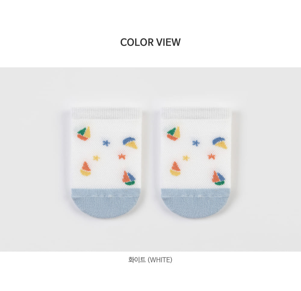 Kids Clara - Korean Baby Fashion - #onlinebabyboutique - Barco Summer Baby Socks (5ea1set) - 8