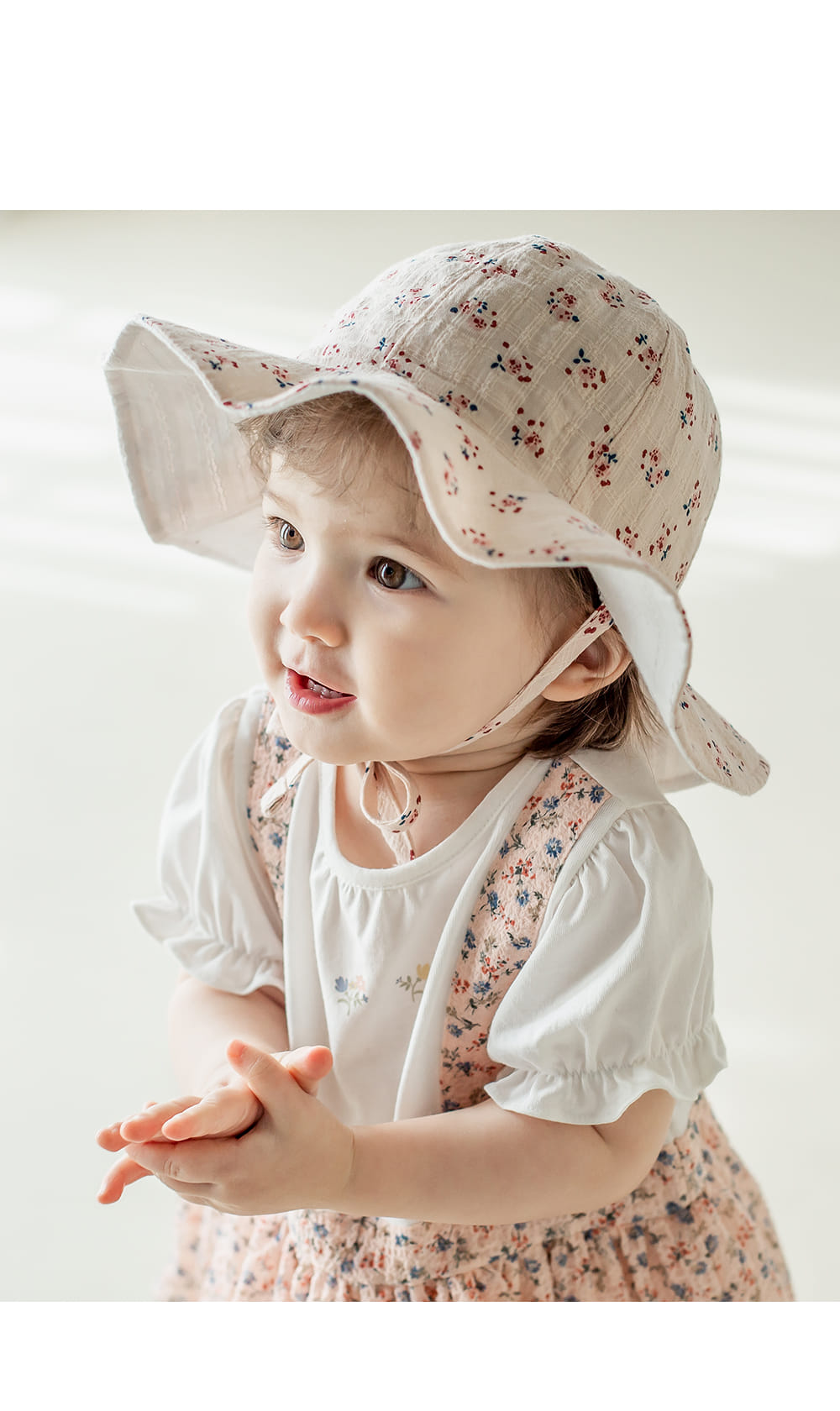 Kids Clara - Korean Baby Fashion - #onlinebabyboutique - Hella Lace Baby Bonnet