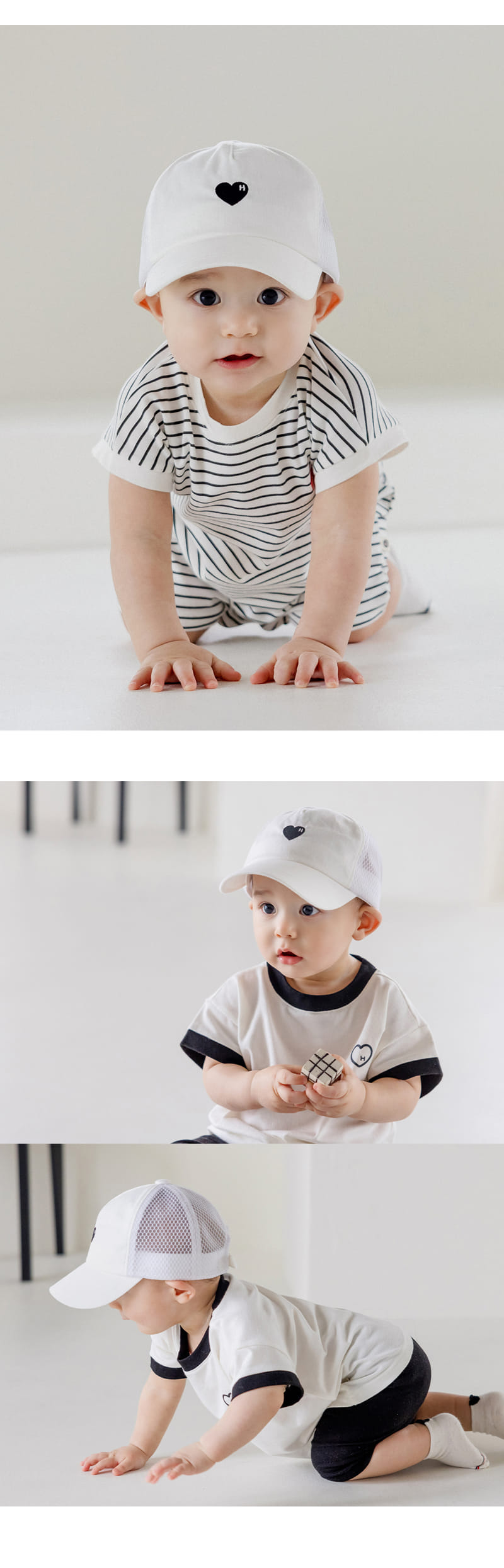 Kids Clara - Korean Baby Fashion - #onlinebabyshop - Awesome Summer Baby Ball Cap - 6