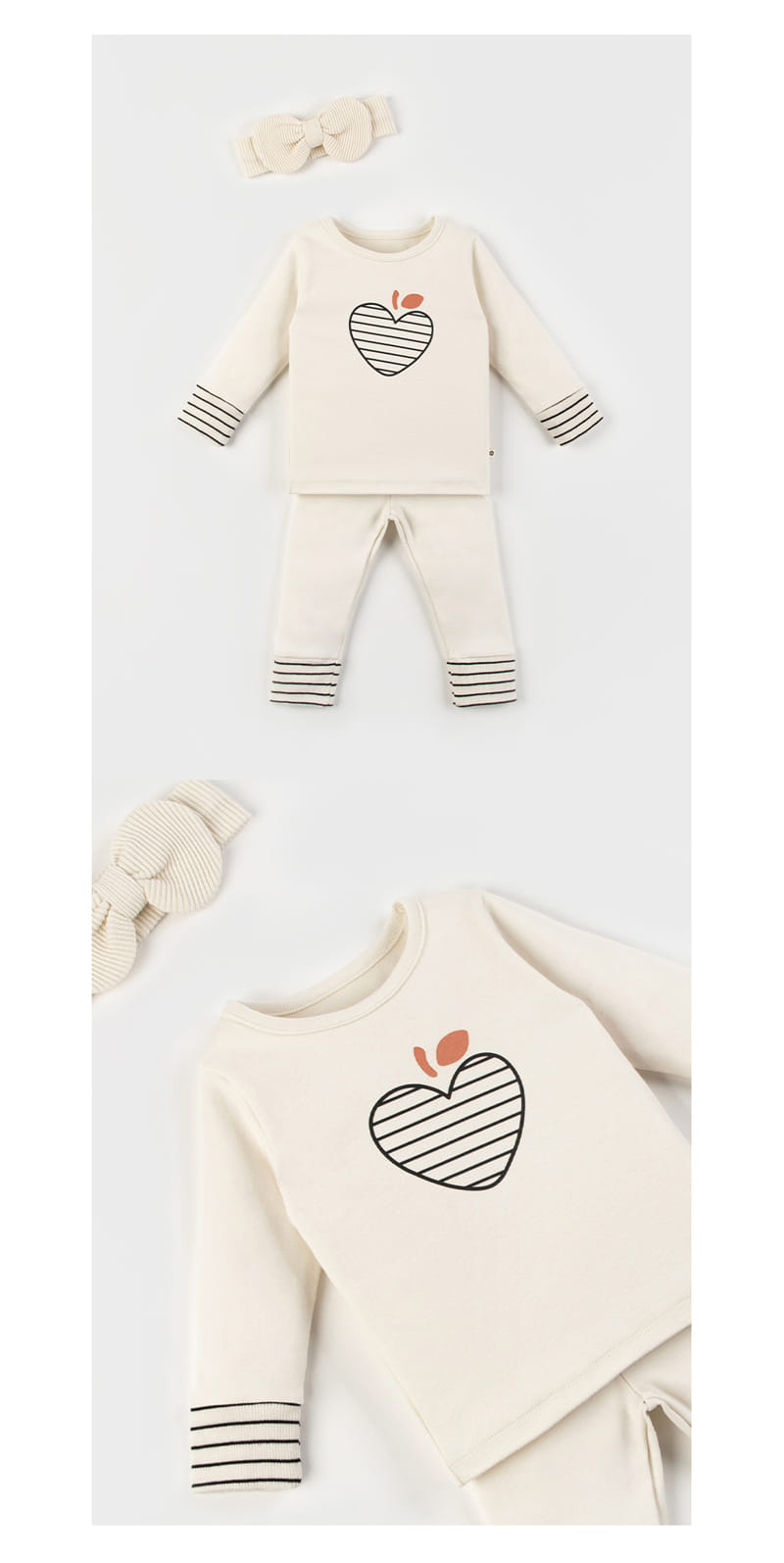 Kids Clara - Korean Baby Fashion - #onlinebabyshop - Molang Compy Belly Baby Easy Wear - 4