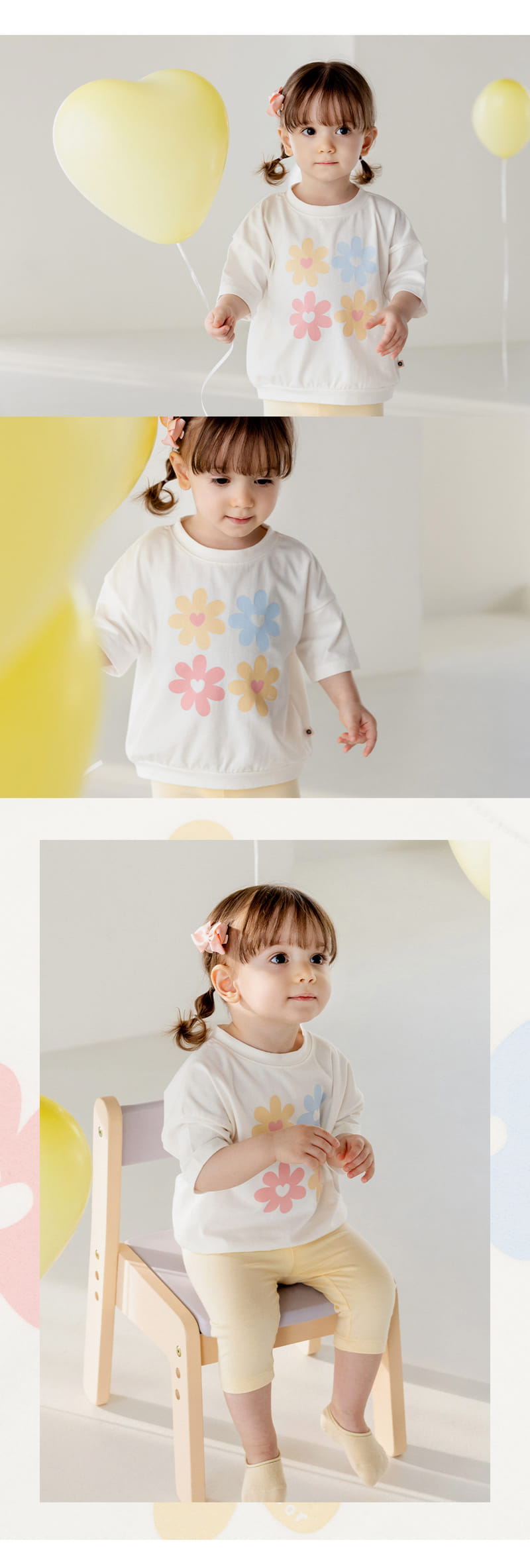 Kids Clara - Korean Baby Fashion - #smilingbaby - Fresh Baby Tee - 2
