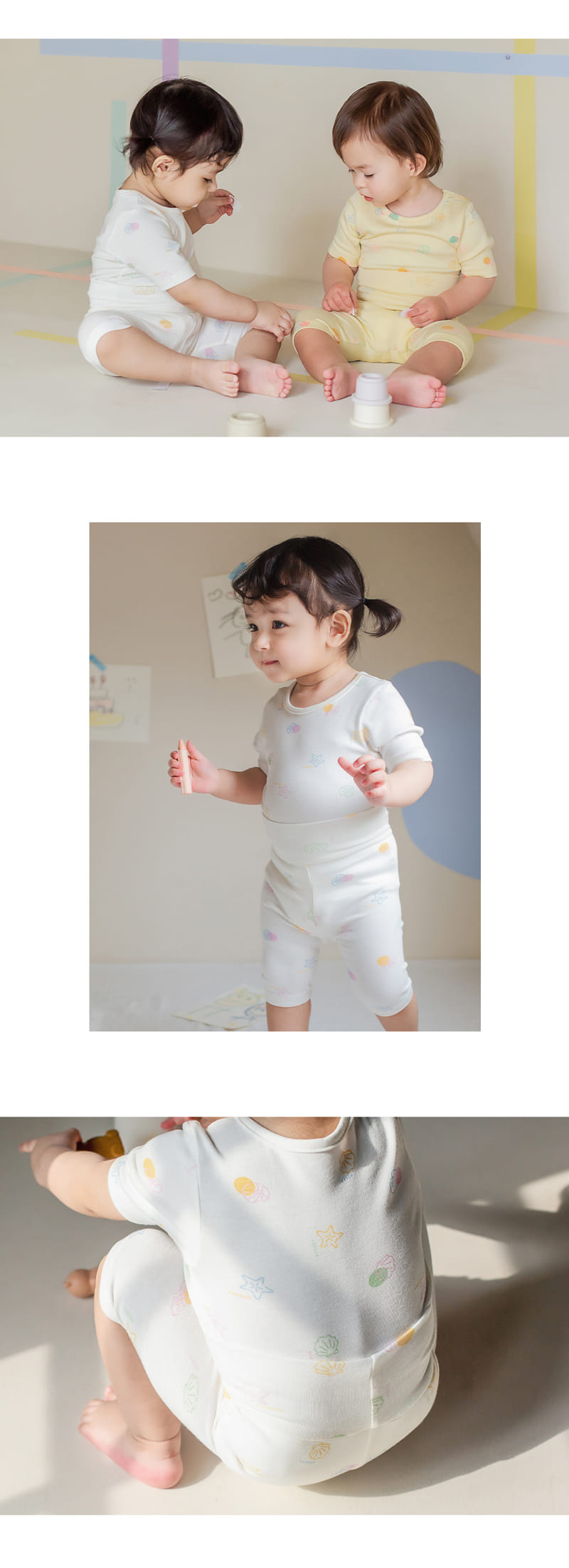 Kids Clara - Korean Baby Fashion - #smilingbaby - Mare Compy Belly Baby Easy Wear - 6
