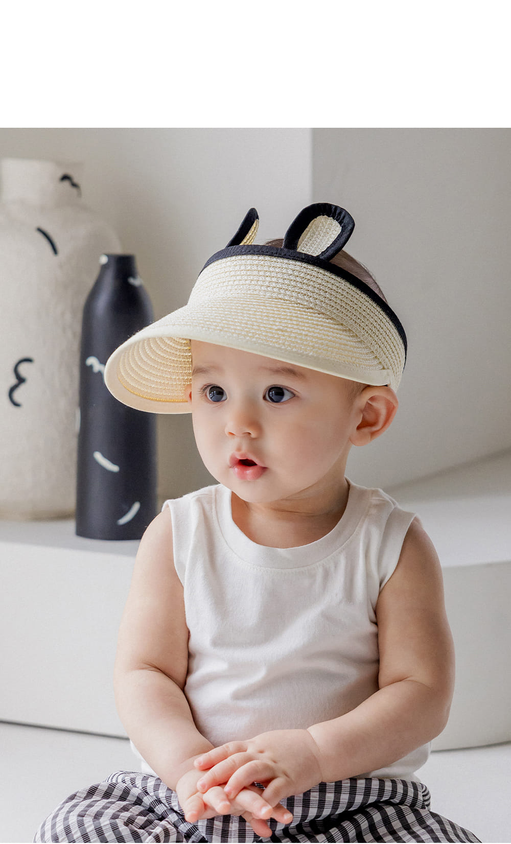 Kids Clara - Korean Baby Fashion - #smilingbaby - Pure Basic Baby Sleeveless Tee
