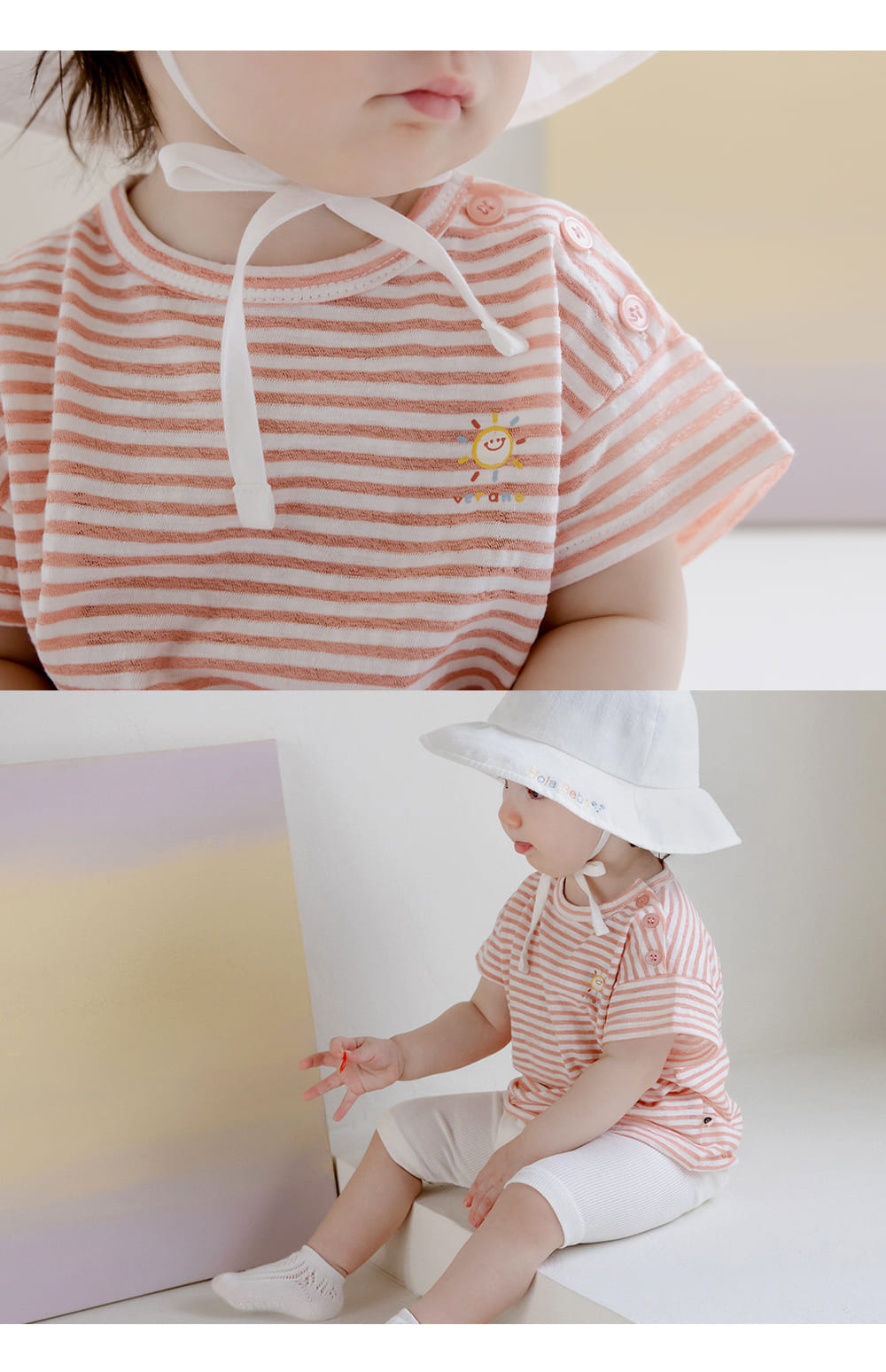 Kids Clara - Korean Baby Fashion - #smilingbaby - Rani Baby Short Sleeve Tee - 7