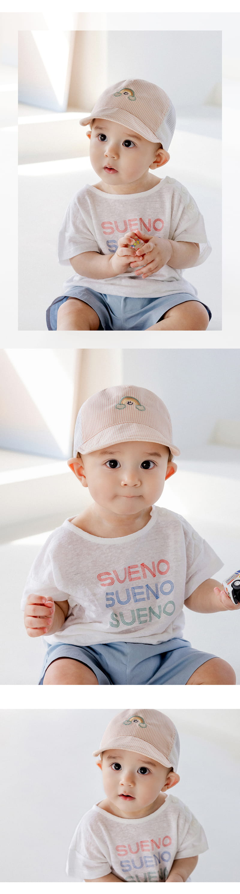 Kids Clara - Korean Baby Fashion - #smilingbaby - Moment Baby Cap - 5