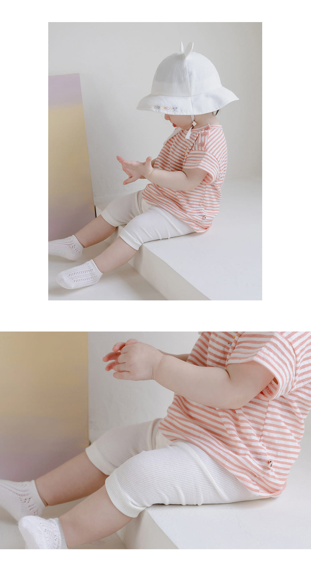 Kids Clara - Korean Baby Fashion - #onlinebabyshop - Elder Baby Short Leggings - 4