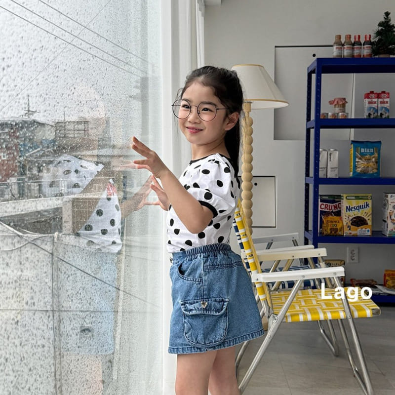 Lago - Korean Children Fashion - #stylishchildhood - Mui Cargo Skirt - 4