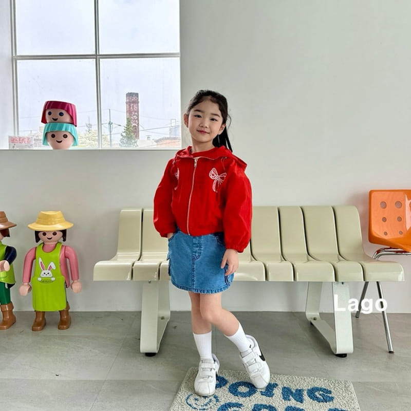 Lago - Korean Children Fashion - #prettylittlegirls - Cutie Ribbon Embroidery Jumper - 4