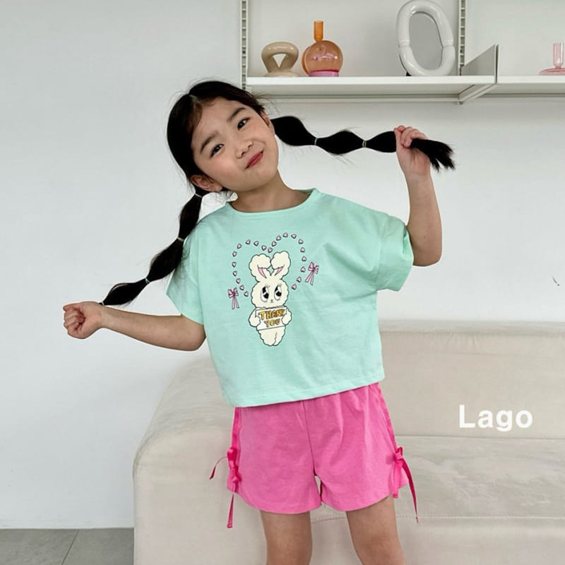 Lago - Korean Children Fashion - #childofig - Thank You Bunny Tee - 7