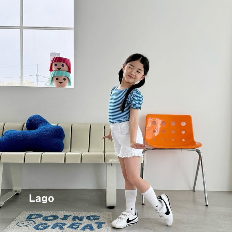 Lago - Korean Children Fashion - #childofig - C Frill Pants - 4