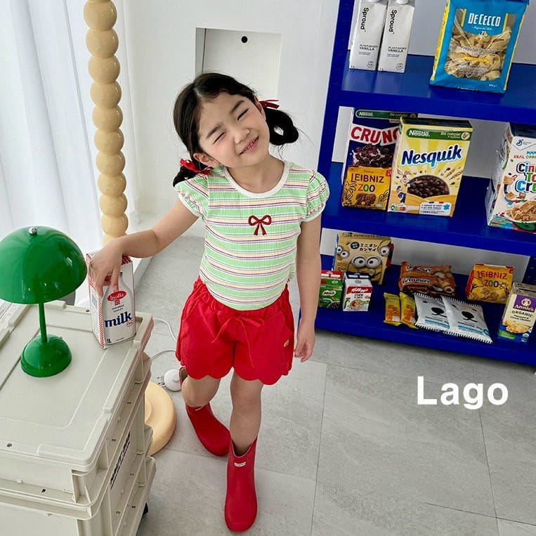 Lago - Korean Children Fashion - #childrensboutique - Petite Ribbon Tee - 11