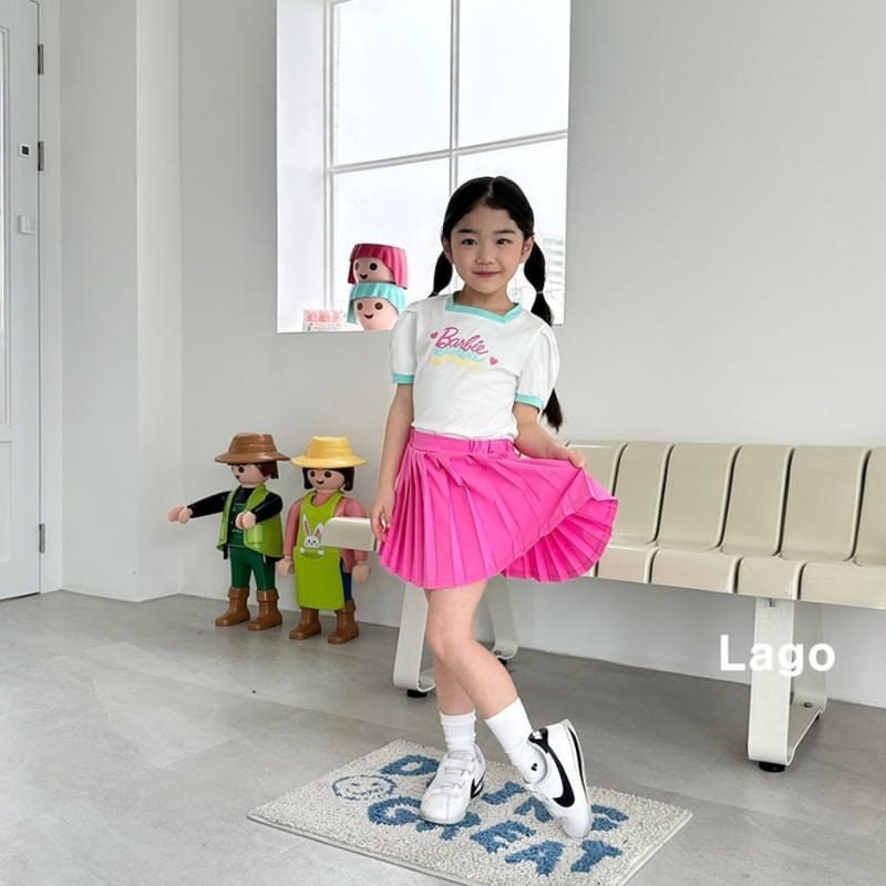 Lago - Korean Children Fashion - #designkidswear - Babi Wrinkle Skirt - 6