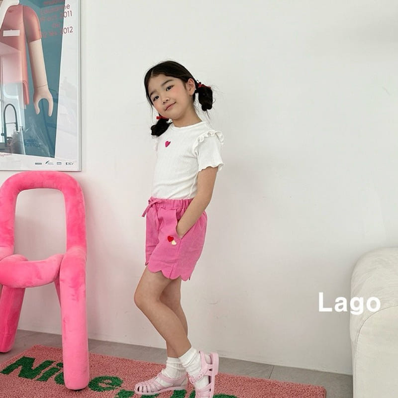 Lago - Korean Children Fashion - #designkidswear - Reach Heart Wing Tee - 5