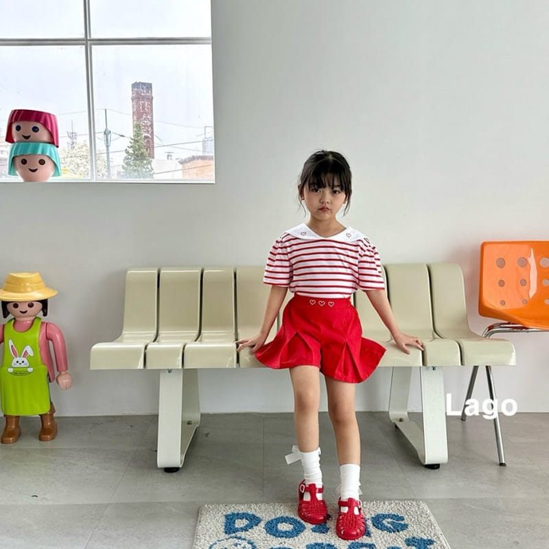Lago - Korean Children Fashion - #discoveringself - Loving Skirt Pants - 2