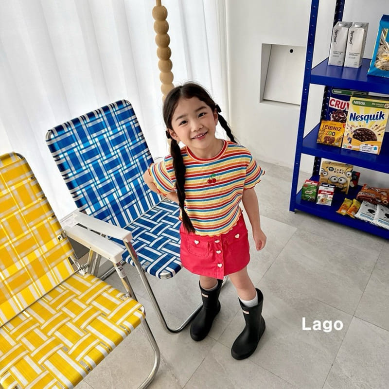 Lago - Korean Children Fashion - #discoveringself - Rainbow Tee - 8