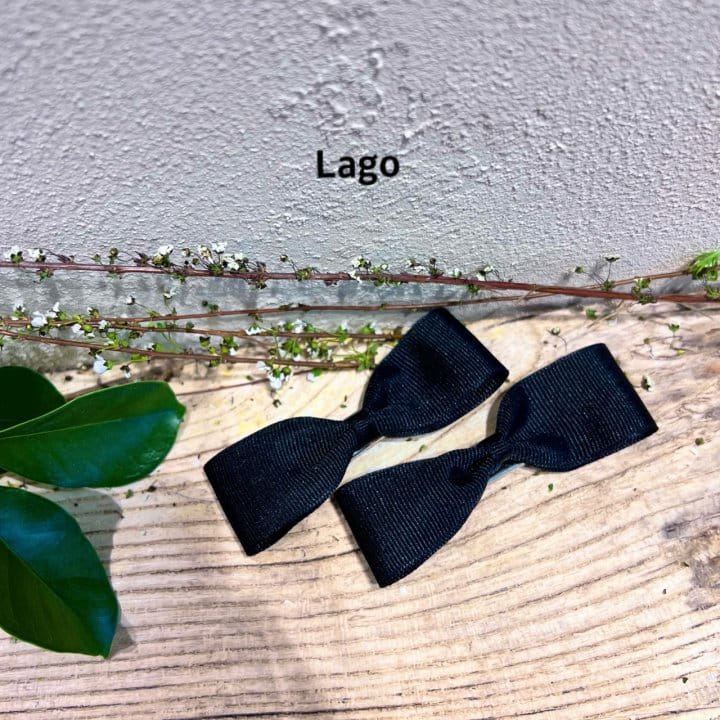 Lago - Korean Children Fashion - #discoveringself - Tween Ribbon Pin (2ea 1set)