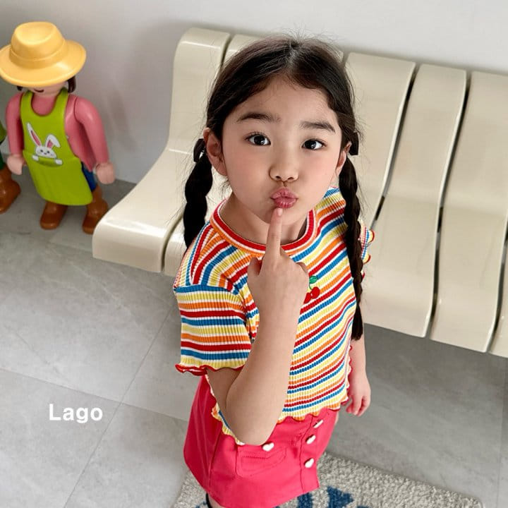 Lago - Korean Children Fashion - #kidsshorts - Macaroon Wrap Pants