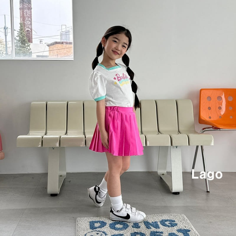 Lago - Korean Children Fashion - #kidsstore - Babi Wrinkle Skirt - 10