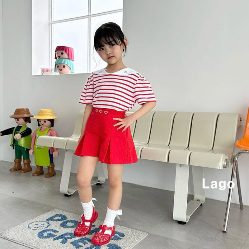 Lago - Korean Children Fashion - #kidsstore - Loving Skirt Pants - 5