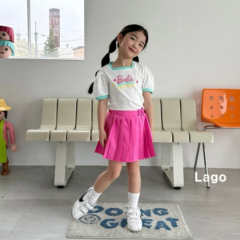 Lago - Korean Children Fashion - #kidzfashiontrend - Babi Wrinkle Skirt - 11