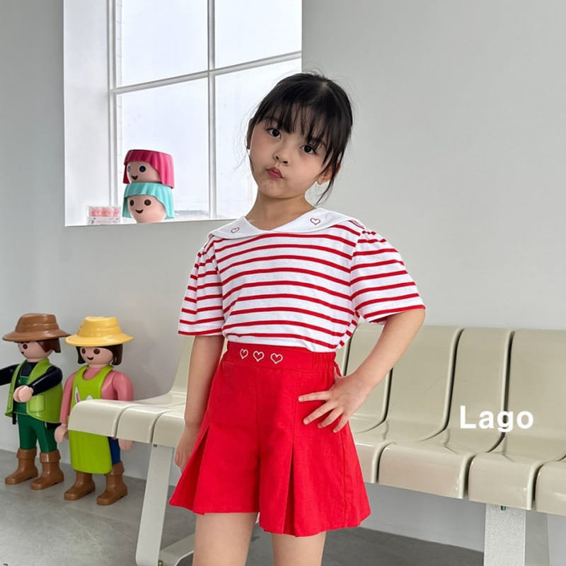 Lago - Korean Children Fashion - #kidzfashiontrend - Loving Skirt Pants - 6