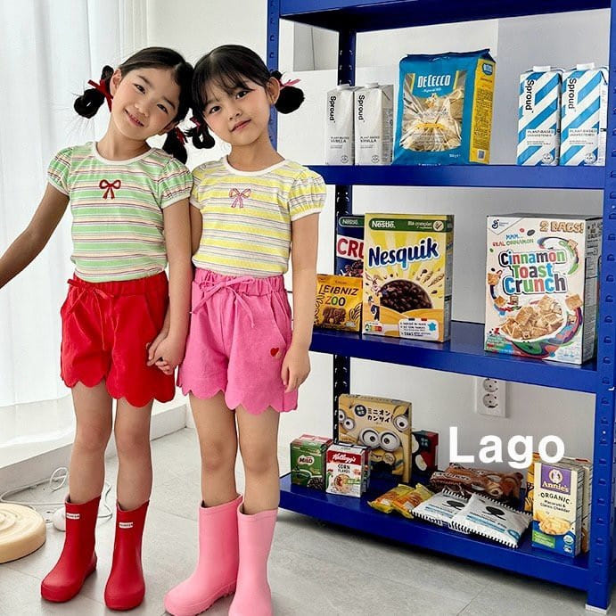 Lago - Korean Children Fashion - #littlefashionista - Petite Ribbon Tee - 3