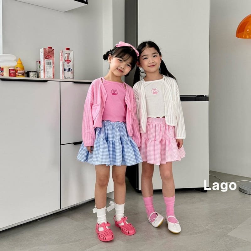 Lago - Korean Children Fashion - #magicofchildhood - Eyelet Cardigan - 3
