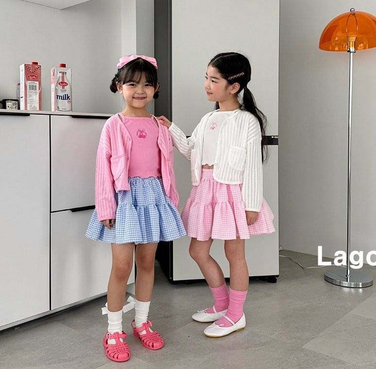 Lago - Korean Children Fashion - #magicofchildhood - Eyelet Cardigan - 4