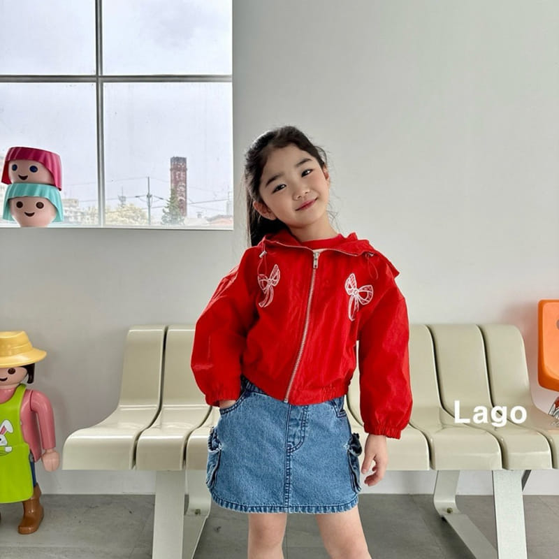 Lago - Korean Children Fashion - #minifashionista - Cutie Ribbon Embroidery Jumper - 2