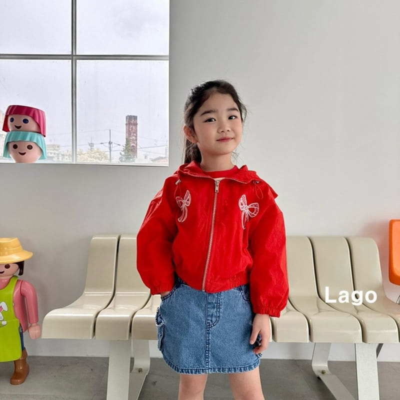 Lago - Korean Children Fashion - #prettylittlegirls - Cutie Ribbon Embroidery Jumper - 3