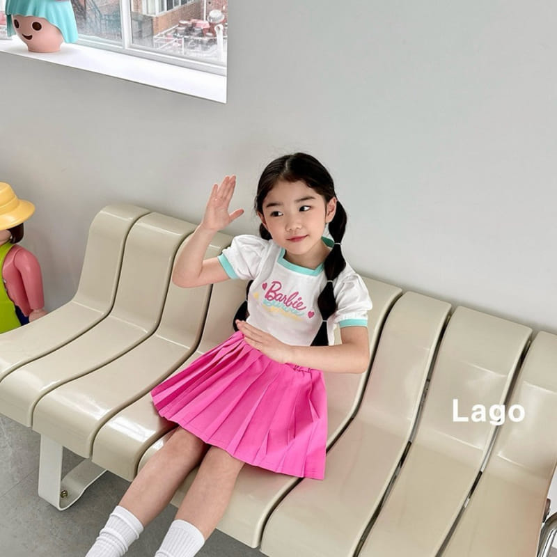 Lago - Korean Children Fashion - #prettylittlegirls - Babi Wrinkle Skirt - 2
