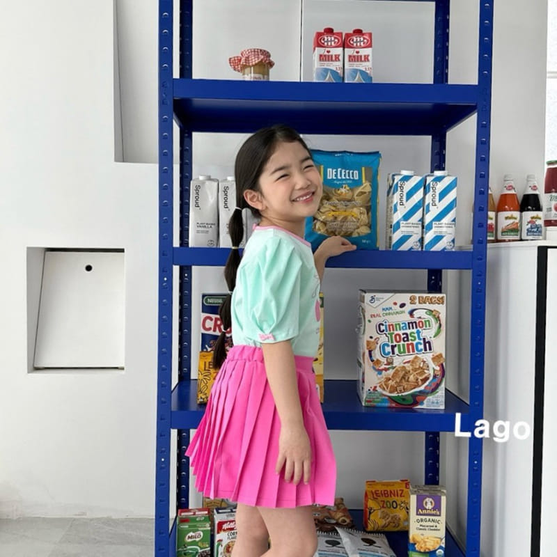 Lago - Korean Children Fashion - #stylishchildhood - Cherry Ribbon Tee - 7