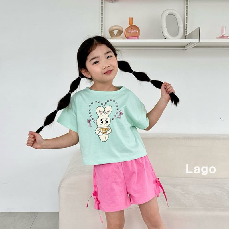 Lago - Korean Children Fashion - #stylishchildhood - Thank You Bunny Tee - 6