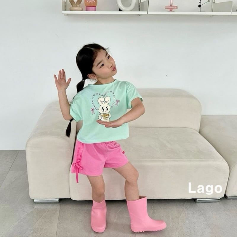 Lago - Korean Children Fashion - #todddlerfashion - Ribbon Tape Pants - 11