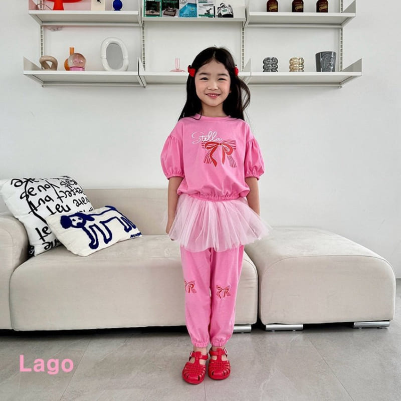 Lago - Korean Children Fashion - #toddlerclothing - Stella Puff Tee - 10