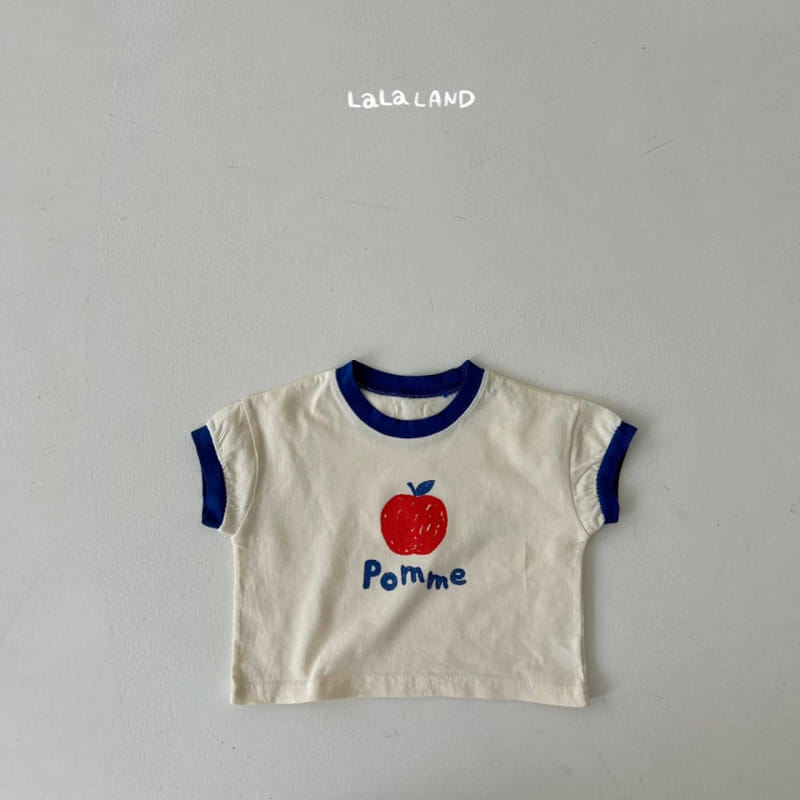Lalaland - Korean Baby Fashion - #babyboutiqueclothing - Bebe Apple Tee - 7