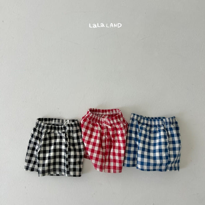 Lalaland - Korean Baby Fashion - #babyboutiqueclothing - Bebe Check Pants