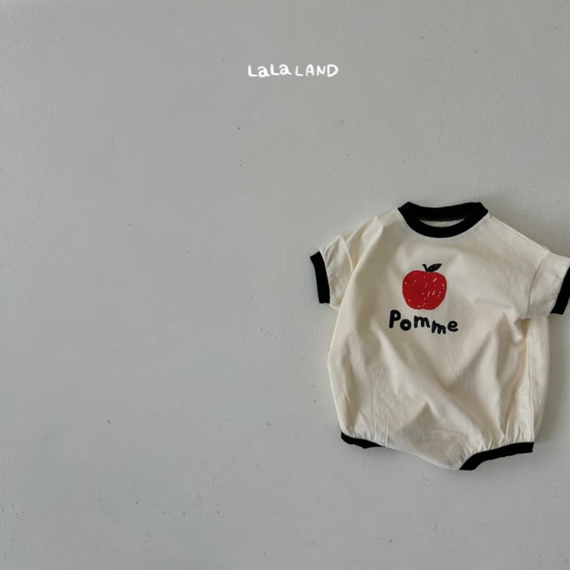Lalaland - Korean Baby Fashion - #babyboutiqueclothing - Bebe Apple Body Suit - 9