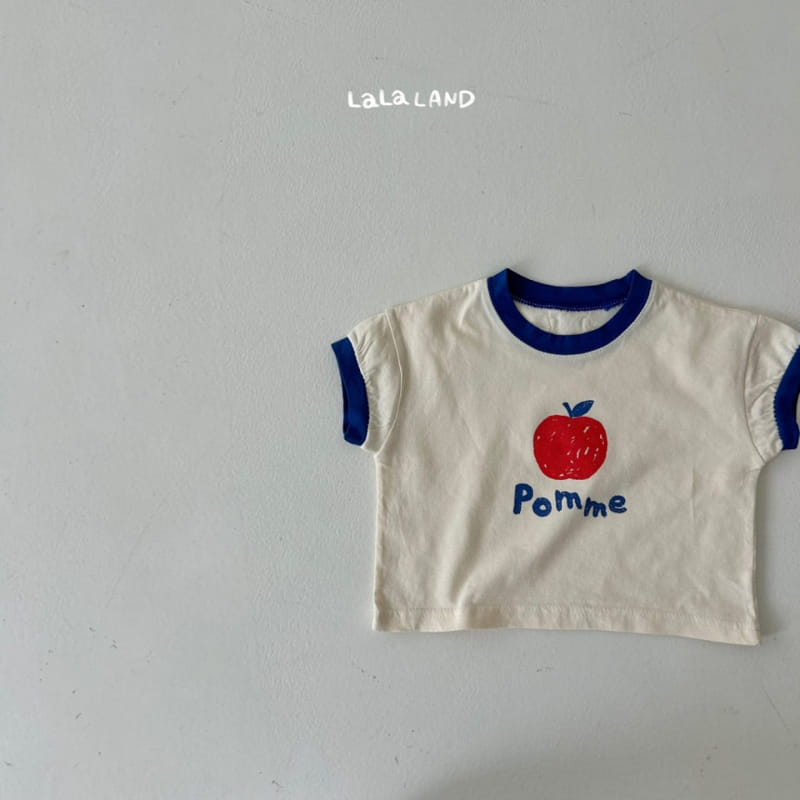Lalaland - Korean Baby Fashion - #babyclothing - Bebe Apple Tee - 8