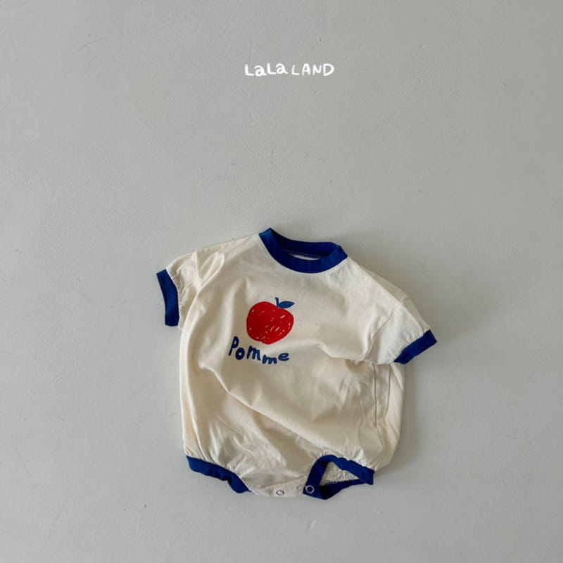 Lalaland - Korean Baby Fashion - #babyfashion - Bebe Apple Body Suit - 11