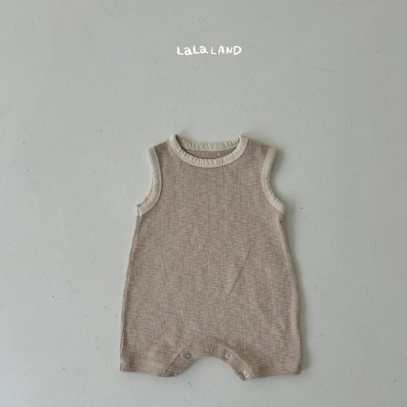 Lalaland - Korean Baby Fashion - #babyfashion - Bebe Rib Piping Body Suit - 9