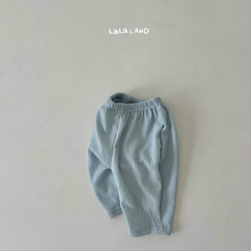 Lalaland - Korean Baby Fashion - #babyclothing - Bebe Seersucker Pants - 4