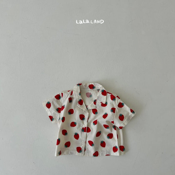 Lalaland - Korean Baby Fashion - #babyfashion - Bebe Berry Shirt