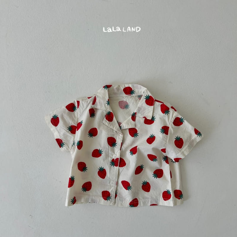 Lalaland - Korean Baby Fashion - #babyfever - Bebe Berry Shirt - 2