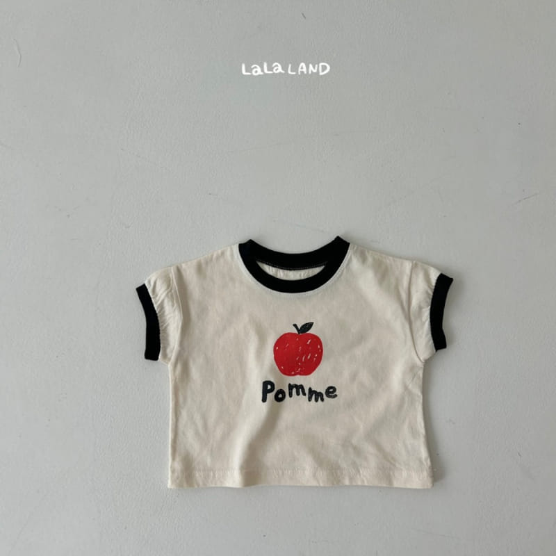 Lalaland - Korean Baby Fashion - #babygirlfashion - Bebe Apple Tee - 11