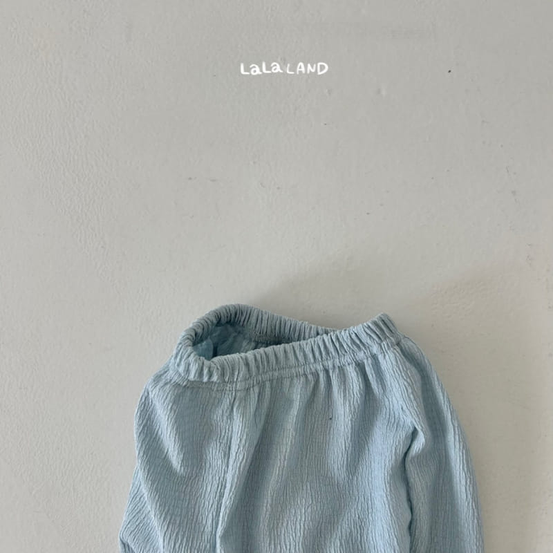 Lalaland - Korean Baby Fashion - #babygirlfashion - Bebe Seersucker Pants - 6