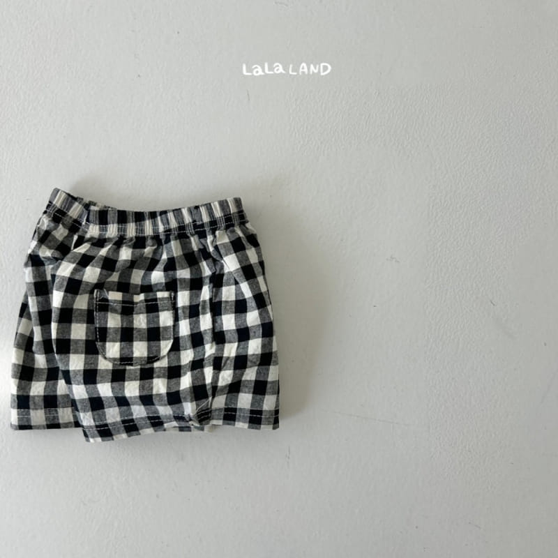 Lalaland - Korean Baby Fashion - #babylifestyle - Bebe Check Pants - 6