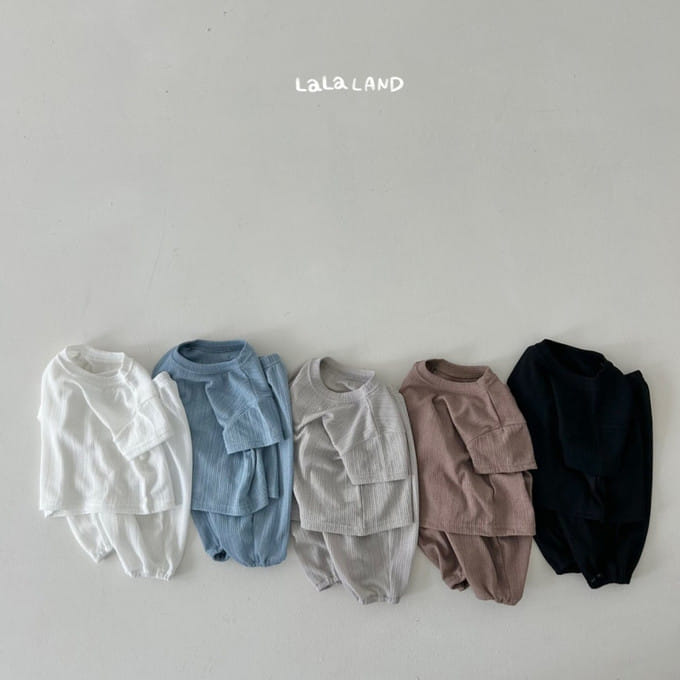 Lalaland - Korean Baby Fashion - #babylifestyle - Bebe Loco Top Bottom Set